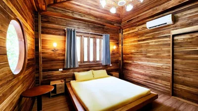 Chalet de dos dormitorios — Baan Bhuwann Forest Chalet